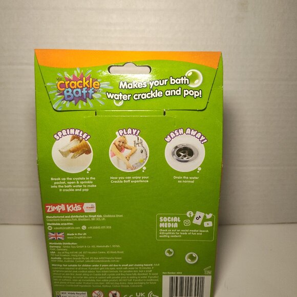 Zimpli Kids, A Simba Toy Co. Crackle Baff Makes your bath water crackle and pop - Picture 4 of 4